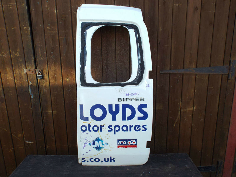 Peugeot Bipper Nemo Fiorino Rear Door Right Driver Side O/S White 01