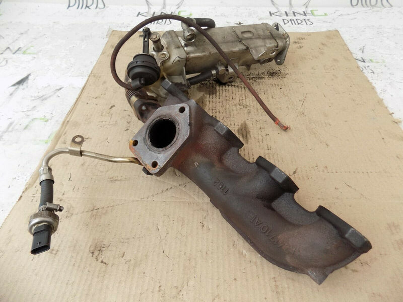 BMW 5 F10 F11 DIESEL EGR VALVE COOLER WITH MANIFOLD  GENUINE 781075106