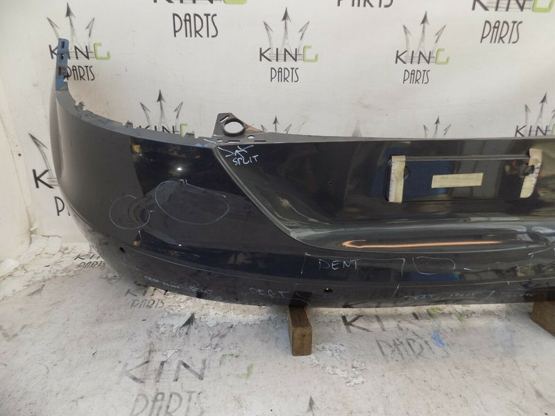AUDI TT 8J 2006-10 REAR BUMPER IN BLACK WITH PDC HOLES 8J0807317