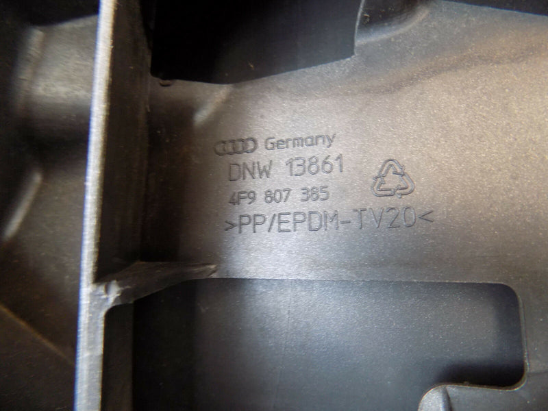 AUDI A6 C6 4F 2004-2008 ESTATE SILVER REAR BUMPER GENUINE 4F9807511 A