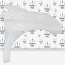 CITROEN C4 2011-2014 GENUINE FRONT FENDER WING PANEL RIGHT DRIVER SIDE OS