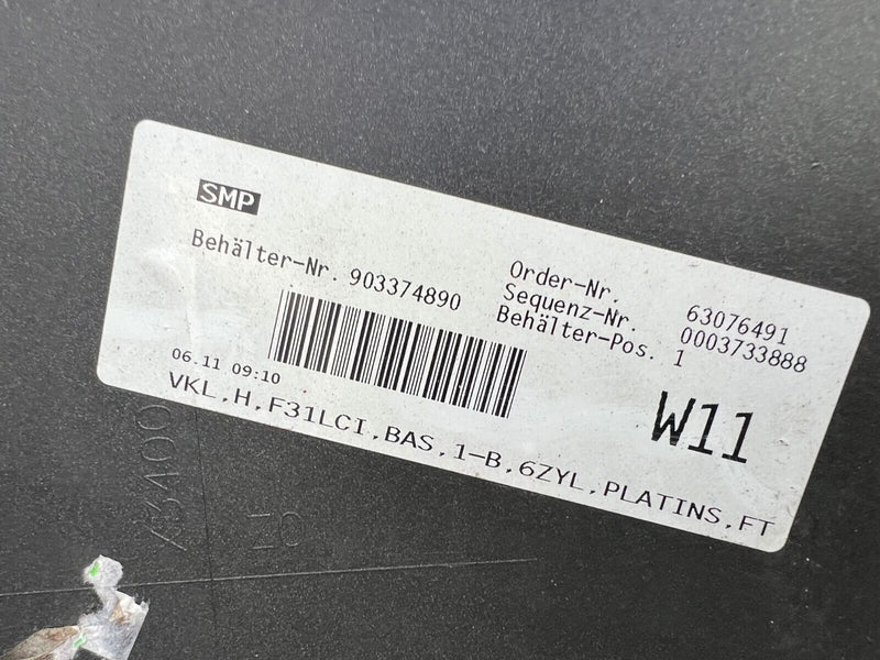 BMW 3 F31 LCI ESTATE ED PLUS 2015-19 REAR BUMPER PDC GENUINE 63076491