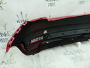 FIAT 500 SPORT 2016-ON FACELIFT REAR BUMPER GENUINE RED 735619800