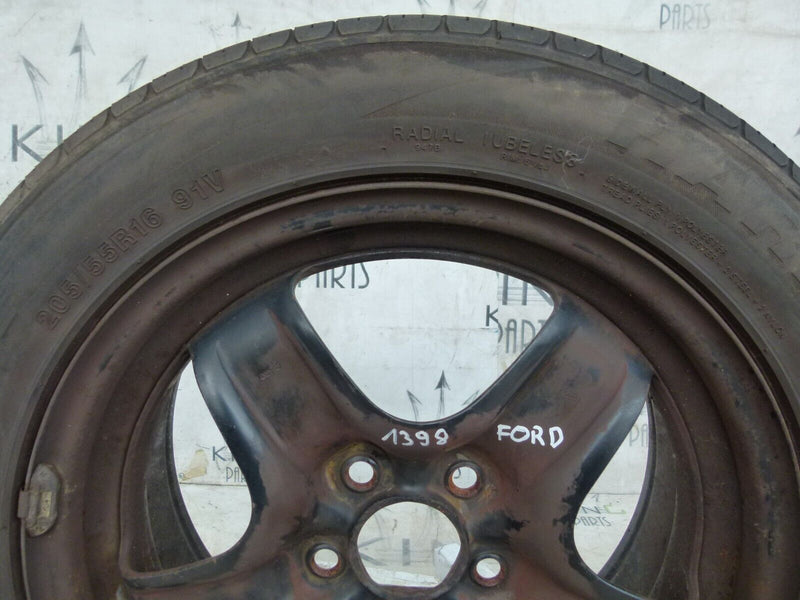 FORD FOCUS MK2 ALLOY WHEEL RIM 15" & TYRE 205/55/16 6.5J ET47.5 2160825