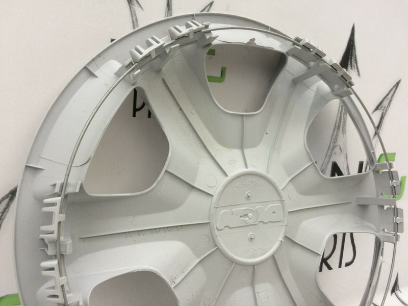 DACIA SANDERO OEM 15" WHEEL TRIM CAP COVER WITH CLAMPING WHEEL   ⃠⃠   8200756961