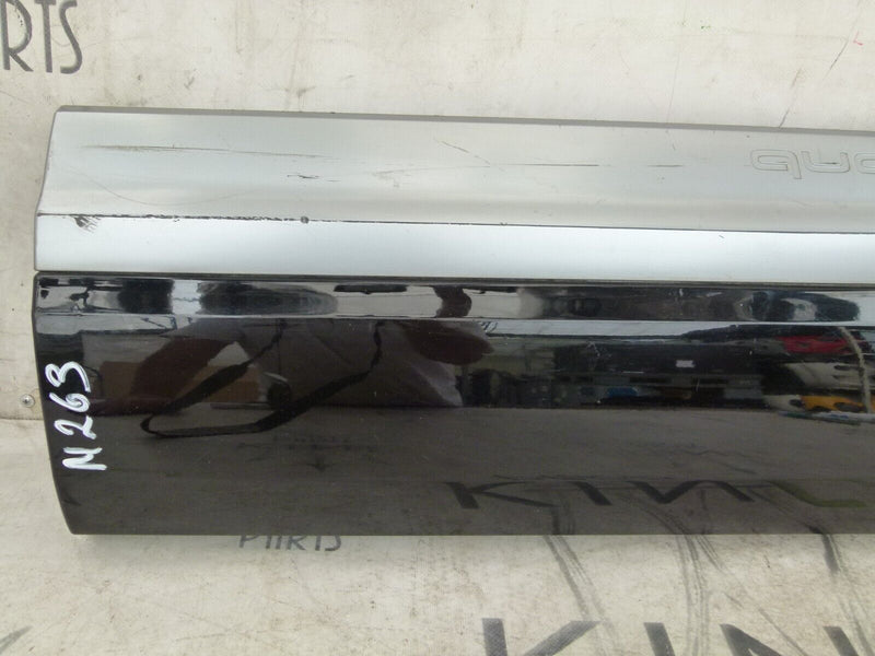 Audi Q7 4M S-LINE REAR LEFT DOOR MOLUDING TRIM COVER GENUINE 4M0853969B