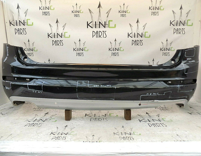 VOLVO XC90 II R-DESIGN 2014-2017 BLACK REAR BUMPER GENUINE PDC 31353390