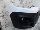 CITROEN BERLINGO 2018-2021 WHITE FRONT BUMPER GENUINE 9816775377