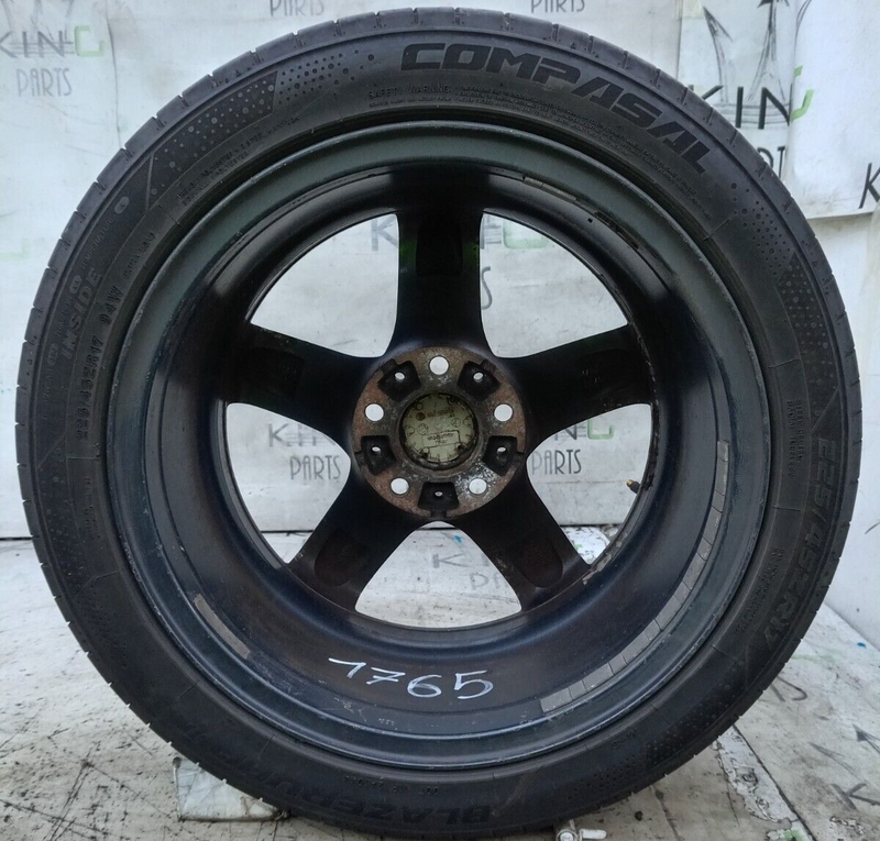 BMW F20 17" ALLOY WHEEL RIM 7.5J ET43 & TYRE 225/45/18 6850151