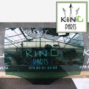 VW PASSAT B8 2015-2017 TOURING REAR DOOR WINDOW GLASS TINTED LEFT SIDE N/S