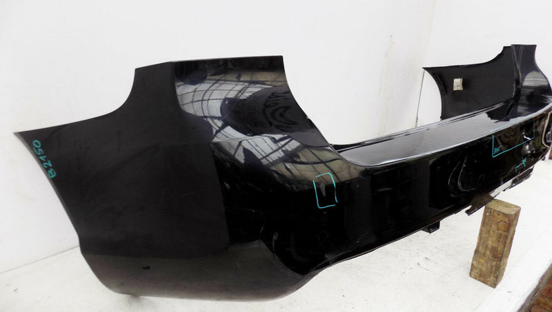 VOLVO V70 2014 2015 2016 SECOND FACELIFT BLACK REAR BUMPER GENUINE OEM