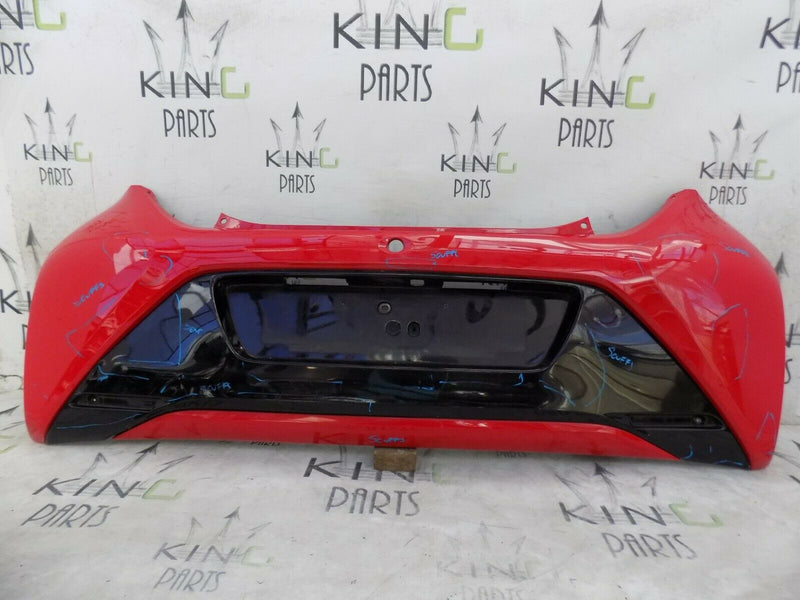 Toyota Aygo AB40 2014-On Rear Bumper Genuine Red - Rear View Camera (A6518)
