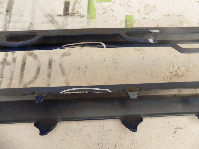 VW POLO 2017-ON GENUINE FRONT BUMPER *DAMAGE* IN BLUE 2GS807221