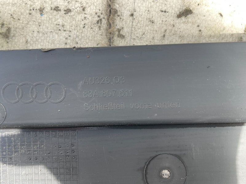 AUDI Q3 S-LINE 2018-ON FRONT BUMPER UNERTRAY 83A807611