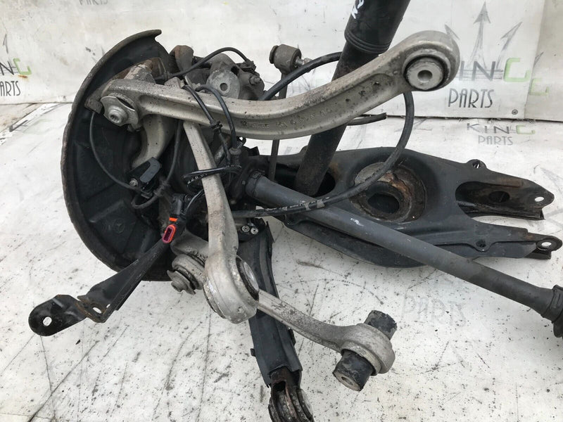MERCEDES W212 RIGHT SIDE REAR LEG 5x WISHBONE, DRIVESHAFT HUB, CALIPER GAS STRUT