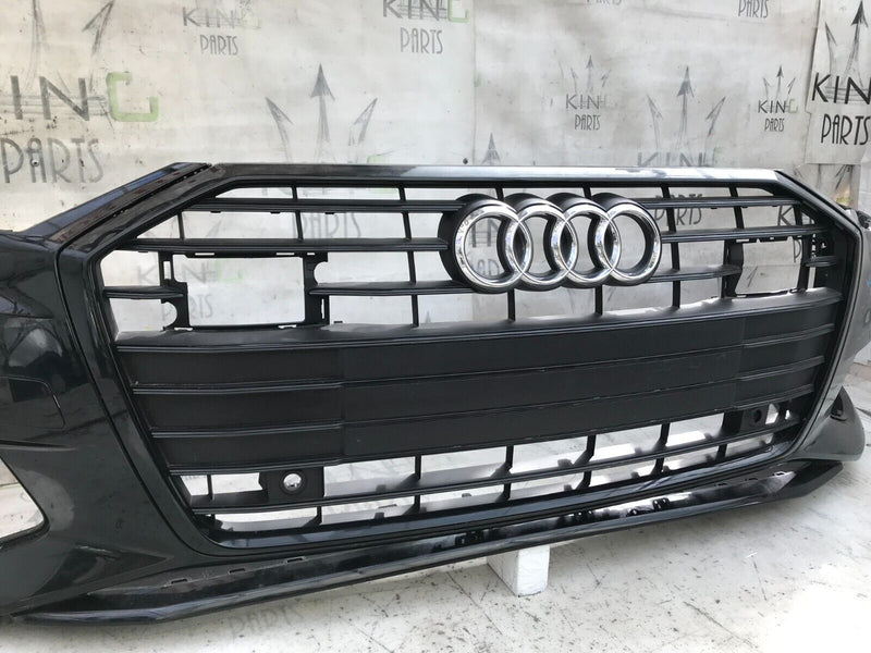 AUDI A6 4K0 C8 2019-ON BLACK FRONT BUMPER GENUINE 4K0807437 A