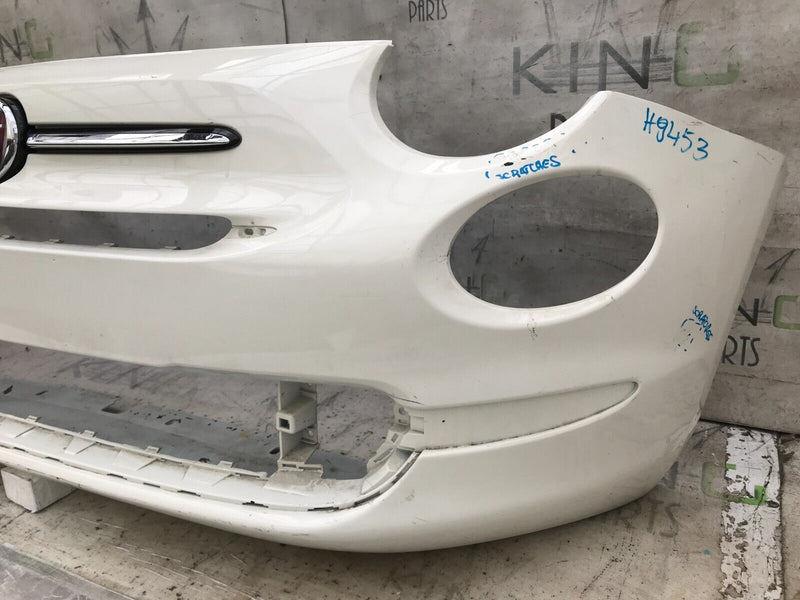 FIAT 500 LOUNGE FACELIFT 2015-23 FRONT BUMPER & TOP BADGE LOGO 735619491