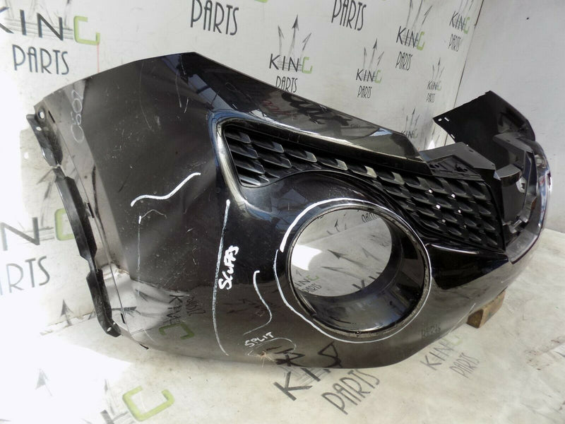 NISSAN JUKE FCL 15-19 FRONT BUMPER IN BLACK GENUINE 62022 BV80H