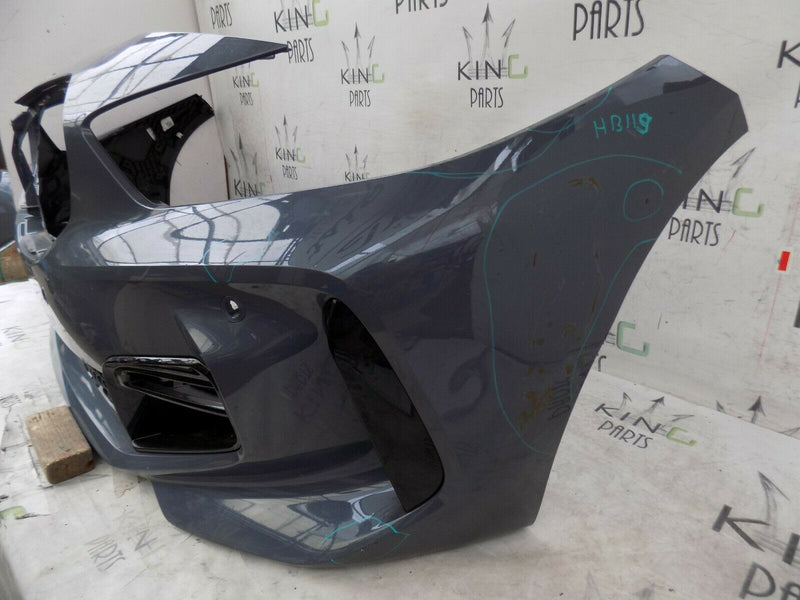 BMW 1 SERIES F40 M SPORT 2019-ON FRONT BUMPER GREY/ BLUE GENUINE 8070928