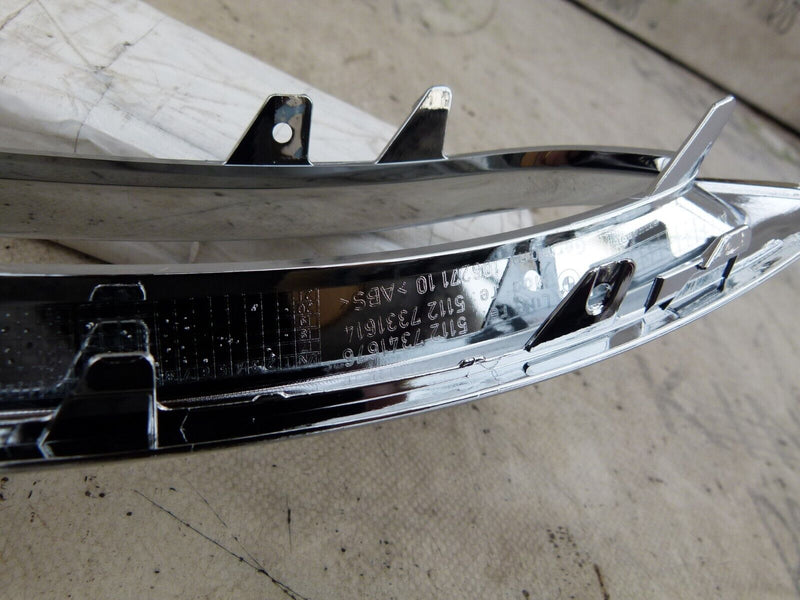 BMW 5 F10 LCI 2013-16 REAR RIGHT ROCKER PANEL TRIM GENUINE 5112 7341676 S103-01