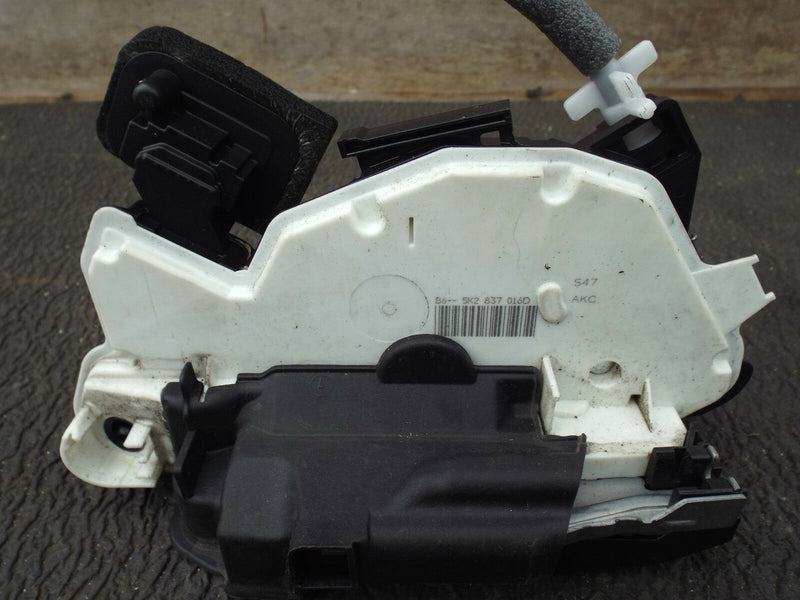 VW Golf MK7 2012-2014 Front Door Lock Right Driver Side O/S 5K2 837 016D