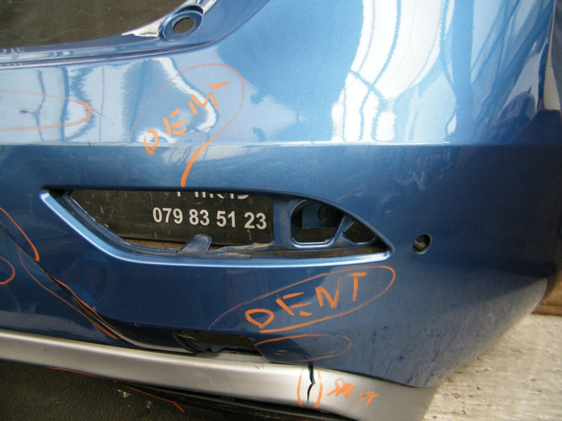 VOLVO V40 R DESIGN 2012-2016 REAR BUMPER GENUINE BLUE (A9214) 31283756