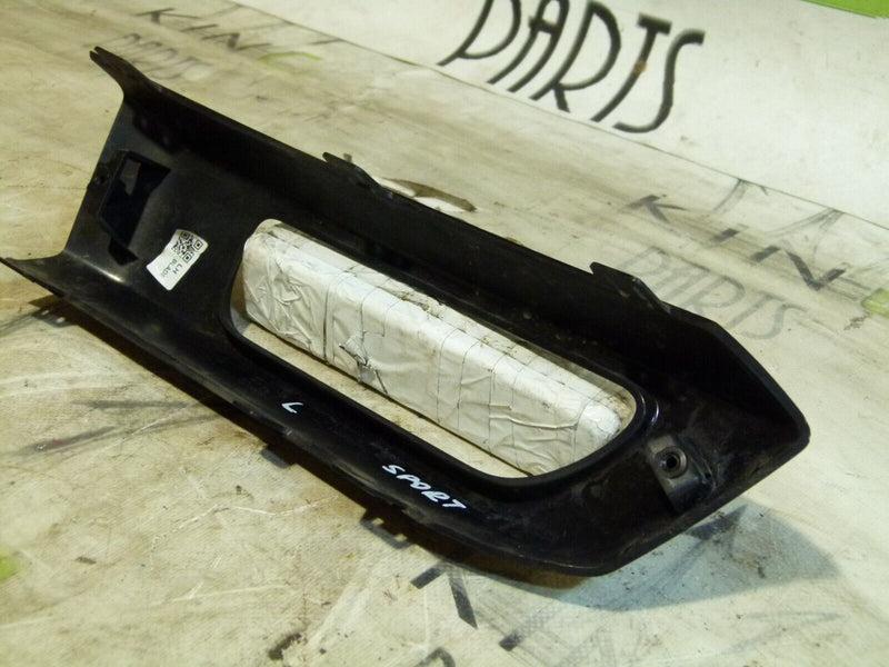 RANGE ROVER SPORT 13-17 FRONT BUMPER LEFT FOG LIGHT BEZEL TRIM DK6215B217CA