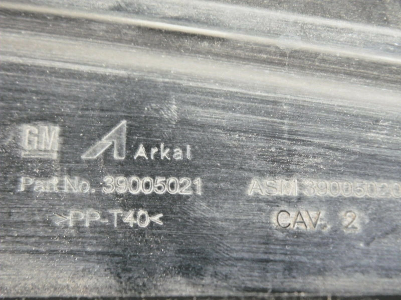 VAUXHALL CORSA E 2014-ON FRONT LOWER SCUTTLE PANEL 39005021