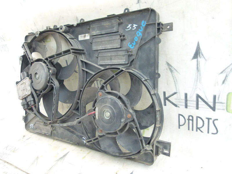 RANGE ROVER EVOQUE 2.0 2.2 DIESEL COOLING RADIATOR TWIN FAN BJ32-8C607-AC