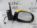 FIAT 500L TREKKING 2013-2017 RIGHT DOOR SIDE WING MIRROR YELLOW 5PIN