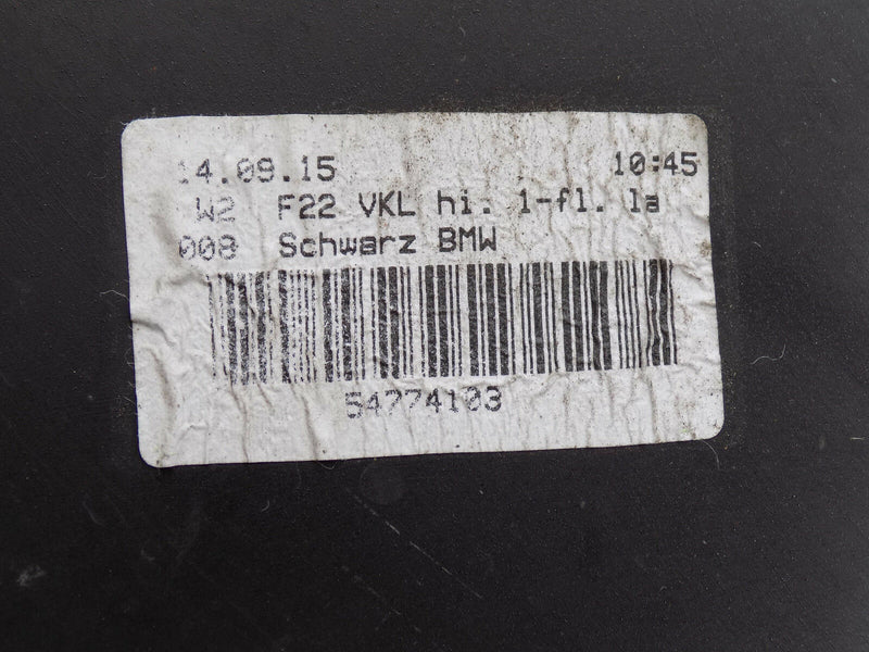 BMW 2 SERIES F22 SE 2014 2015 2016 2017 GENUINE PDC BLACK REAR BUMPER -A9255