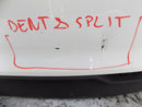 AUDI A1 8X FACELIFT 2015-2016 WHITE REAR BUMPER PDC GENUINE 8XA807511A