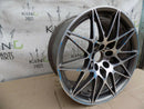 BMW M3 M4 20" INCH ALLOY WHEEL COMPETITION 666 GREY FRONT 9JX20H2
