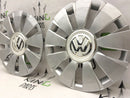 VW UP 2011-2017 FOX GENUINE CAPS 2x WHEEL TRIMS 14' CAP COVERS 1S0601147G