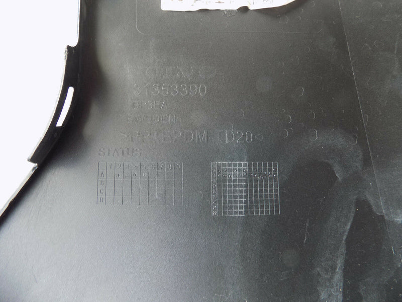 VOLVO XC90 II 2014-2017 BLACK REAR BUMPER GENUINE UPPER PART 31353390 (A0309)