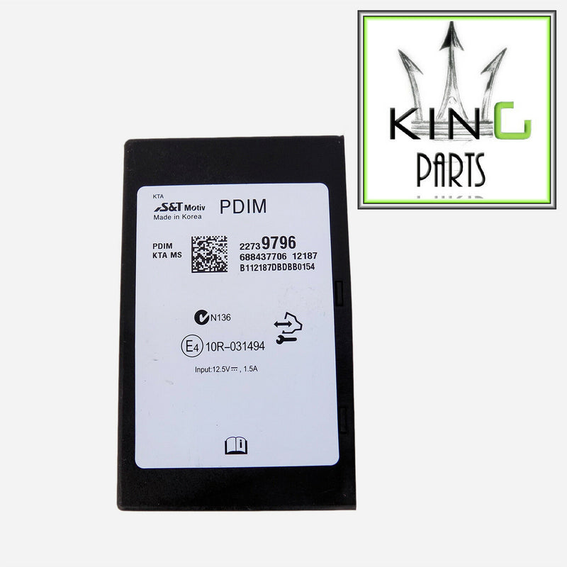 ASTRA J MK6 2009-2014 BLUETOOTH MODULE ECU UNIT PDIM PORTABLE DEVICE 22739796