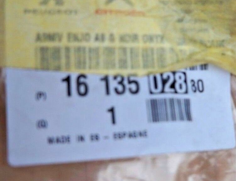 PEUGEOT CITROEN LEFT FRONT BUMPER MOULDING 1613502880 (S20-23)