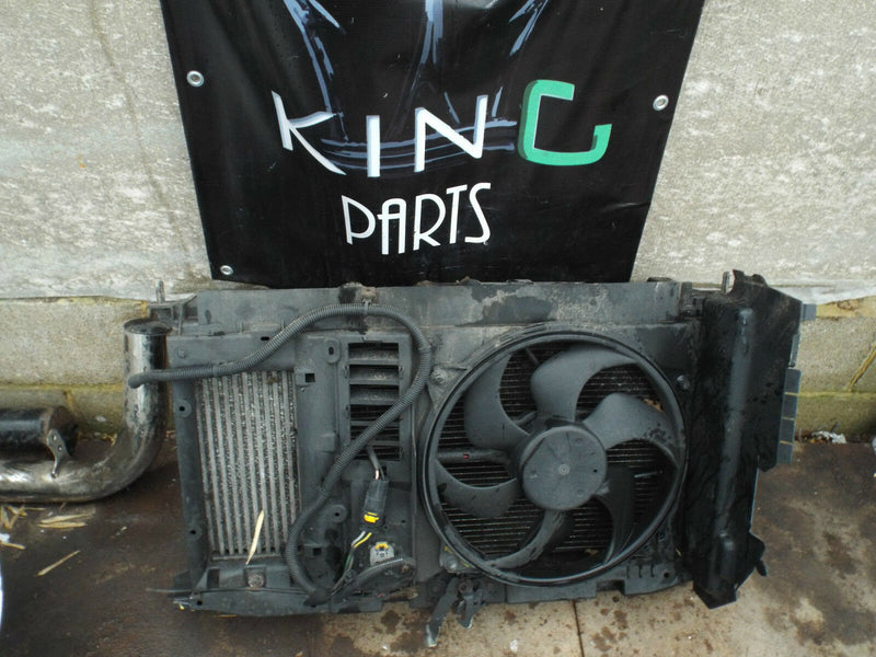 Peugeot 307 CC SW 2.0 HDI 16V Complete Radiator Pack Intercooler Aircon Fan