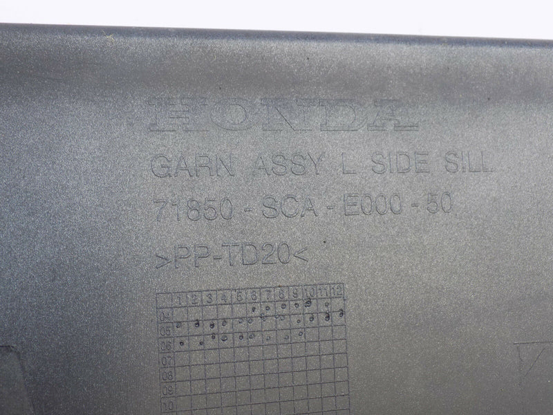 HONDA CR-V MK2 2005-2006 GENUINE SIDE SKIRT SILL COVER LEFT PASSENGER SIDE (295)