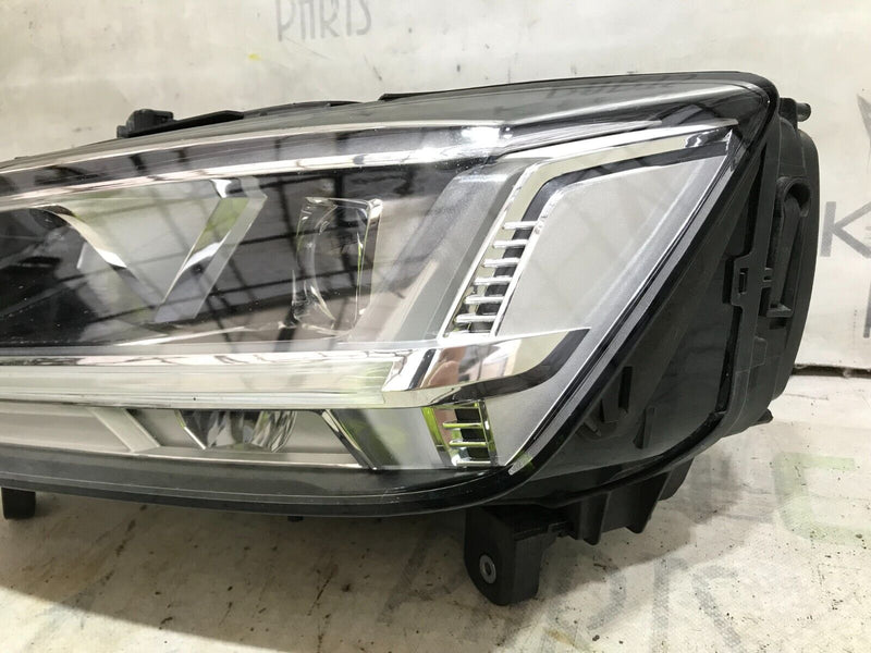 AUDI Q2 81A S-LINE 2016-20 GENUINE FULL LED HEADLIGHT LEFT SIDE 81A941033A