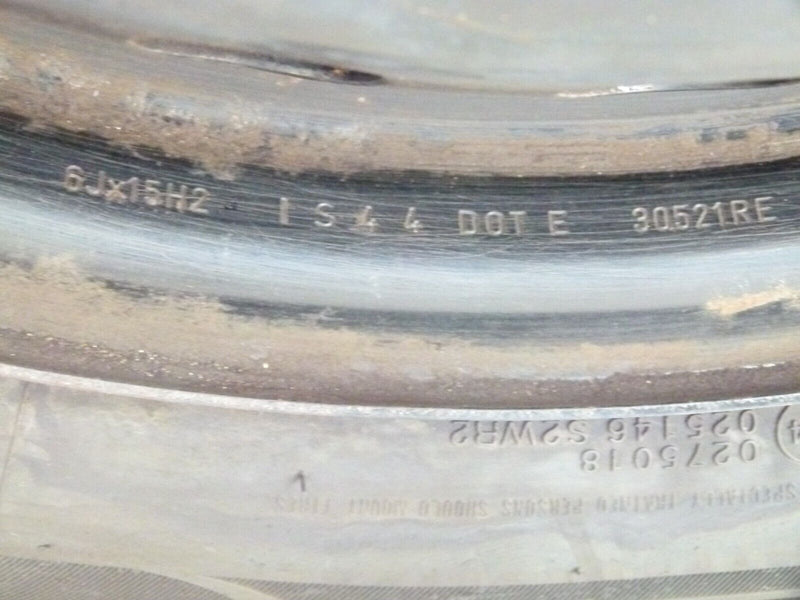 MERCEDES CITAN 15" WHEEL STEEL RIM & TIRE 6JX15H2 ET44 403008837R GENUINE