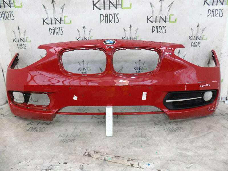 BMW 1 SERIES F20 SPORT 2011-15 FRONT BUMPER RED PDC GENUINE 51117272568