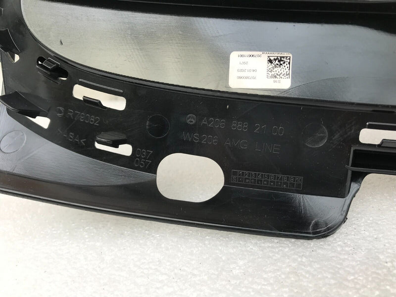 MERCEDES AMG LINE W206 2021-ON FRONT BUMPER RADIATOR GRILLE & EMBLEM A2068882100