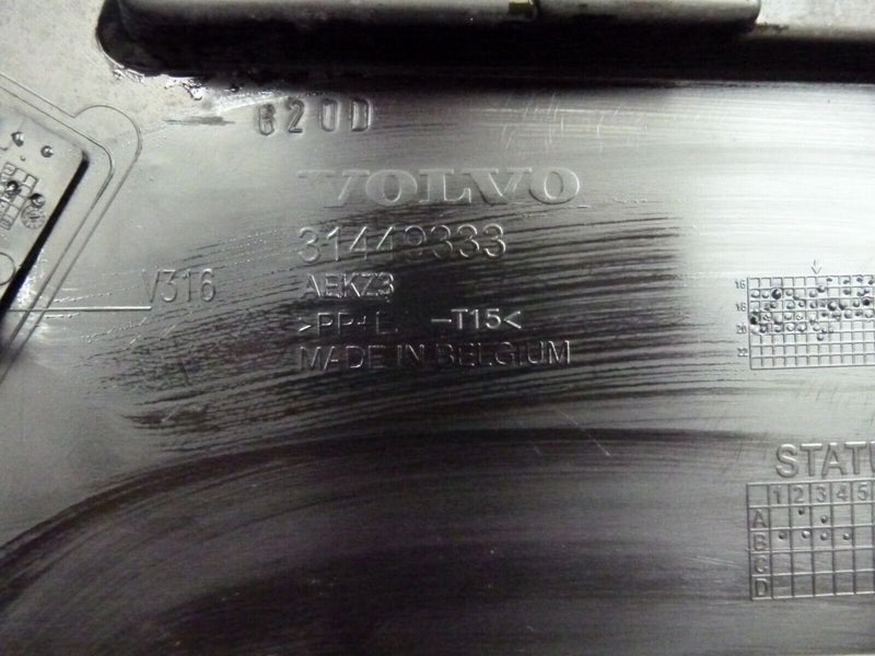 VOLVO XC40 2018-2019 REAR BUMPER LOWER SECTION PDC GENUINE 31449333