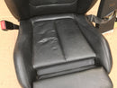 BMW F30 F31 SALOON ESTATE GENUINE FRONT SEAT BLACK LEATHER LEFT SIDE & SEATBELT