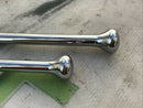 ROLLS ROYCE - GENUINE DASHBOARD PAIR BUTTON KNOB 2x CONTROL in CHROME