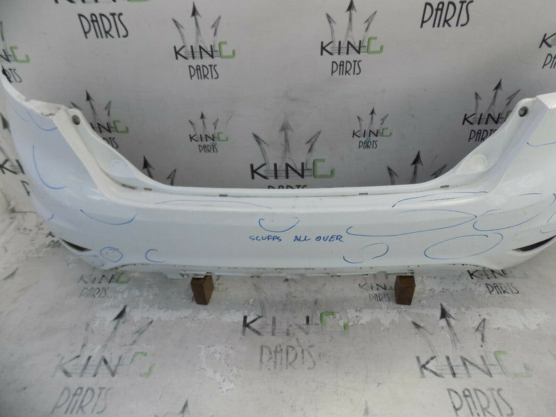 FORD FIESTA VI MK6 MK7 2008-2014 BLUE REAR BUMPER GENUINE 8A61-17K823