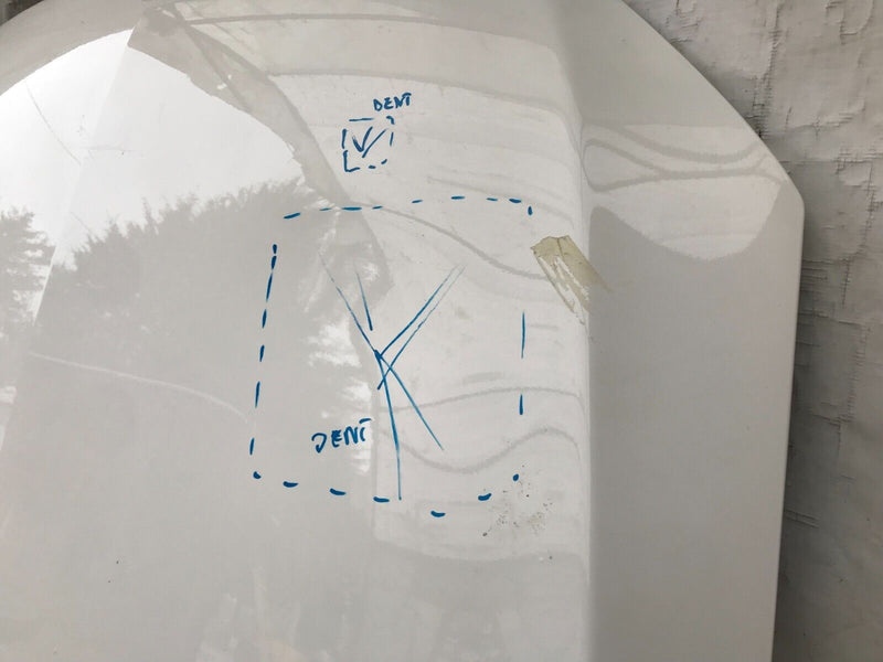 MERCEDES C-CLASS W205 2015-2021 GENUINE BONNET HOOD PANEL in WHITE