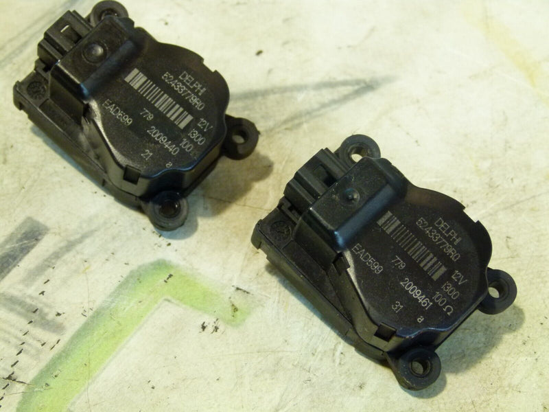 VAUXHALL INSIGNIA 08-17 PAIR HEATER MOTOR FLAP ACTUATOR GENUINE 52433779R0