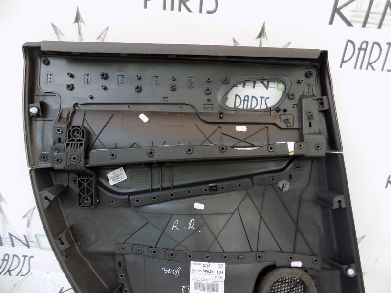 PEUGEOT 3008 2008-2016 REAR RIGHT DOOR CARD INTERIOR PANEL 98005586ZE